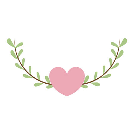 pink true love icon image, vector illustrationのイラスト素材