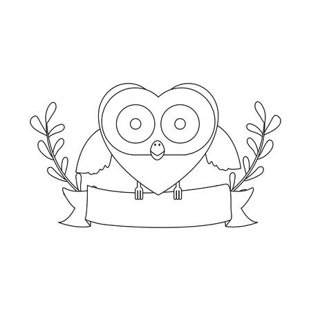 figure bird shaped heart icon image, vector illustrationのイラスト素材