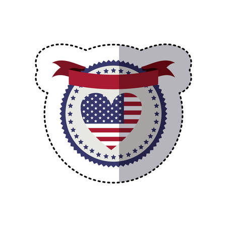 Symbol american seal sign icon, vector illustrationのイラスト素材