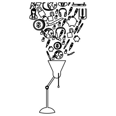 brain hosting data icon stock, vector illustration image desingのイラスト素材