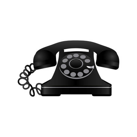 sticker color telephone icon, vector illustraction design imageのイラスト素材