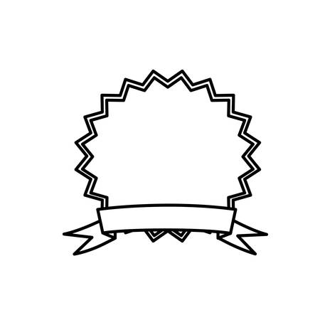 figure emblem independence day icon, vector illustraction designのイラスト素材