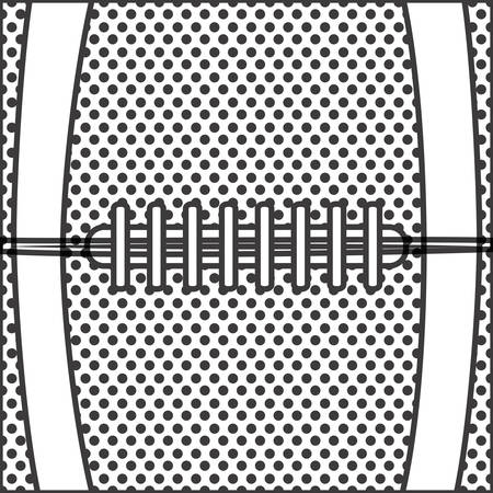 grayscale background with football ball texture vector illustrationのイラスト素材