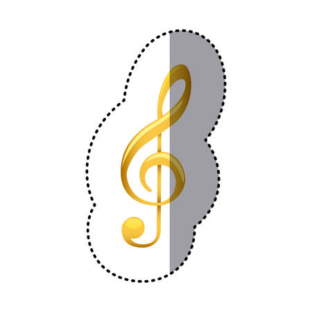 Sign music note icon, vector illustration designのイラスト素材