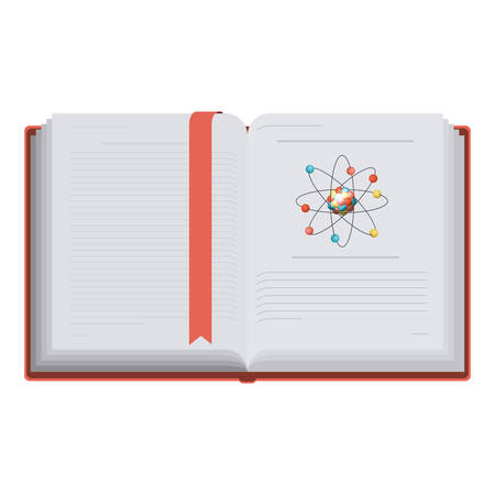 Book icon. School supply object and education theme. Isolated design. Vector illustrationのイラスト素材