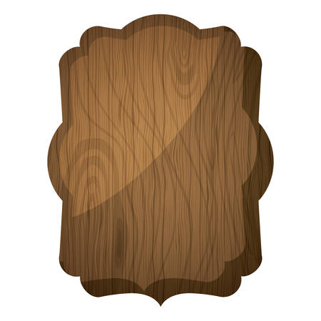 Wood frame icon. material texture decoration wall and table theme. Isolated design. Vector illustrationのイラスト素材