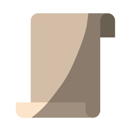 colorful silhouette of continuously sheet in blank without contour vector illustrationのイラスト素材