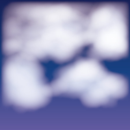 nightly background sky scene with clouds vector illustrationのイラスト素材