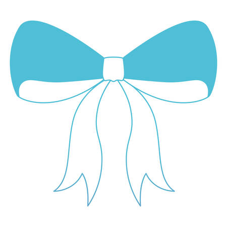 Cute bowntie decorative icon vector illustration designのイラスト素材