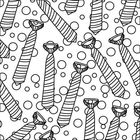 Elegant tie background illustration designのイラスト素材