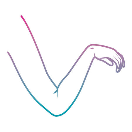 Arm icon vector illustration designのイラスト素材