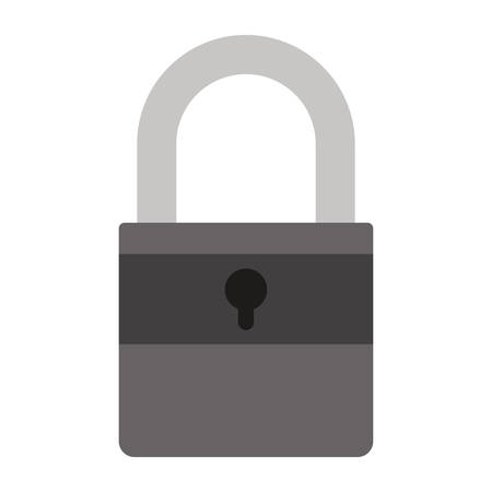 isometric padlock isolated icon vector illustration designのイラスト素材