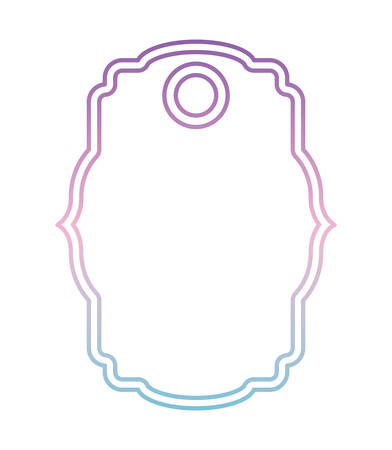 commercial tag isolated icon vector illustration designのイラスト素材