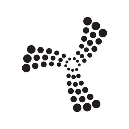 cryptocurrency iota symbol isolated icon vector illustration designのイラスト素材