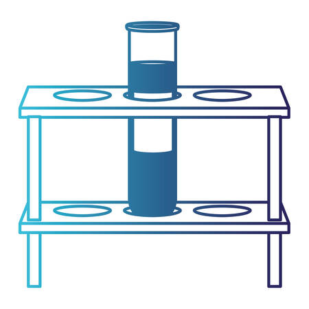 tube test in baker vector illustration designのイラスト素材