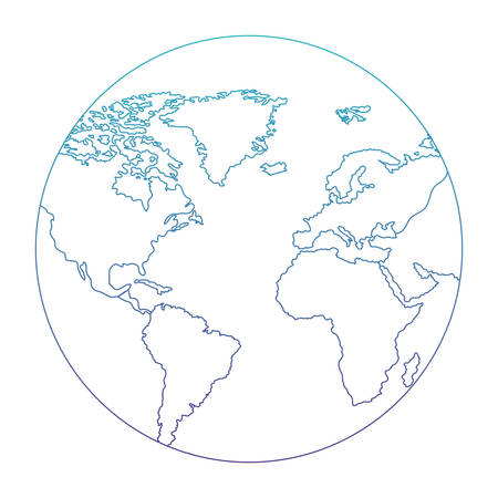 world planet earth icon vector illustration designのイラスト素材