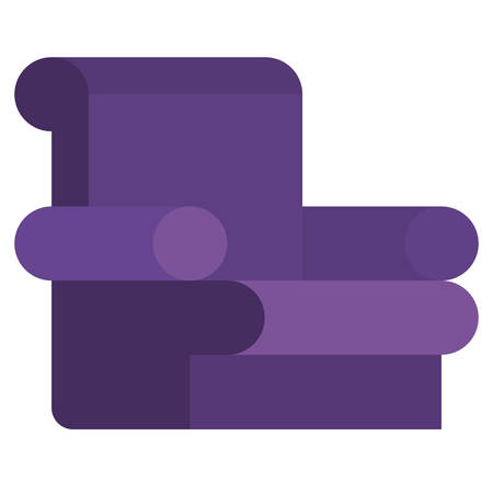 confortable sofa isolated icon vector illustration designのイラスト素材
