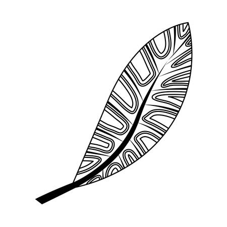 leaf plant ecology icon vector illustration designのイラスト素材