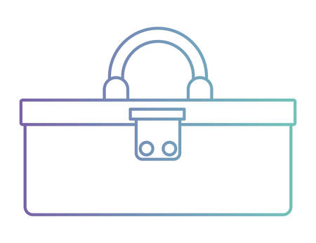 suitcase travel isolated icon vector illustration designのイラスト素材