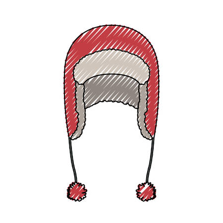 winter hat clothes icon vector illustration designのイラスト素材