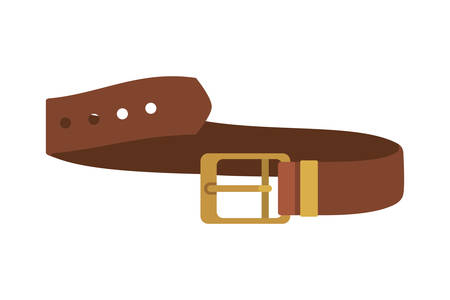 masculine elegant belt icon vector illustration designのイラスト素材