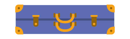 suitcase travel isolated icon vector illustration designのイラスト素材