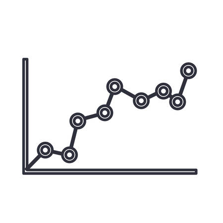 Infographic icon. Information business and analytics theme. Isolated design. Vector illustrationのイラスト素材