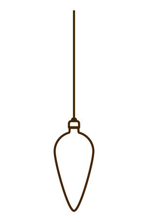 christmas ball decoration hanging isolated icon vector illustration designのイラスト素材