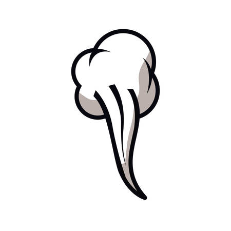 dialog boxes in comic isolated icon vector illustration designのイラスト素材