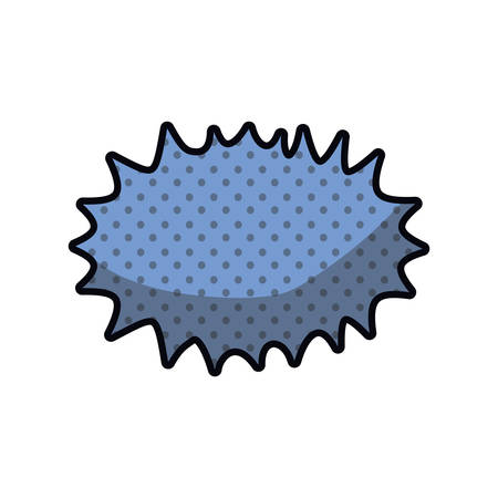 dialog boxes in comic isolated icon vector illustration designのイラスト素材