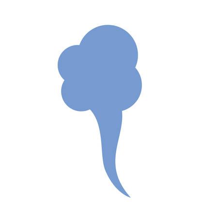 speech bubble in comic isolated icon vector illustration designのイラスト素材