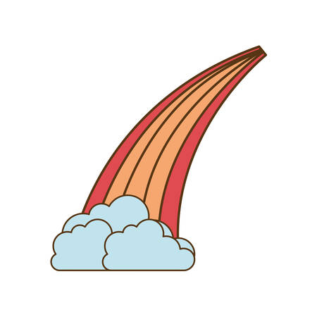 rocket flash isolated icon vector illustration designのイラスト素材