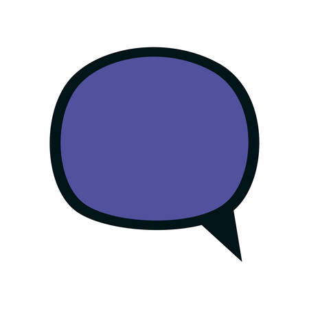 speech bubble isolated icon vector illustration designのイラスト素材