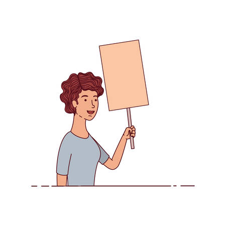 young women avatar character vector illustration desingのイラスト素材