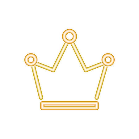 crown silhouette isolated icon vector illustration desingのイラスト素材