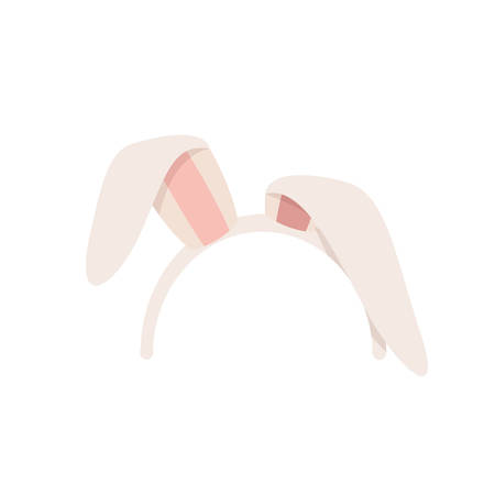rabbit ears isolated icon vector illustration desingのイラスト素材