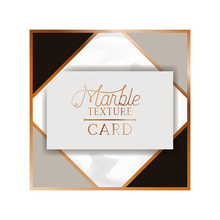 marble texture card label isolated icon vector illustration designのイラスト素材