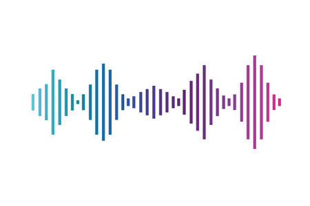 sound wave isolated icon vector illustration design