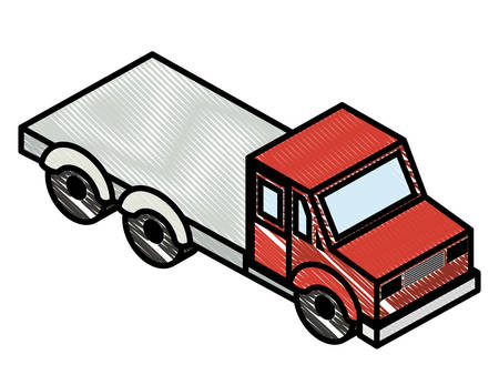 truck transport delivery icon vector illustration designのイラスト素材