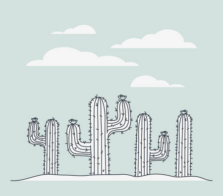 marine sponge algae scene vector illustration designのイラスト素材