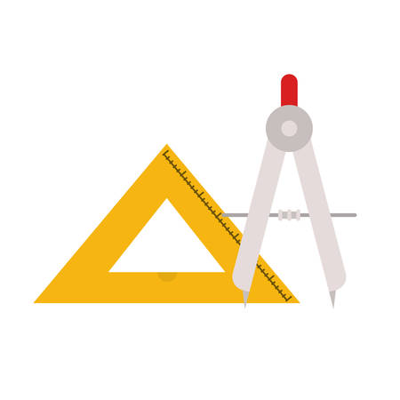 compass tool isolated icon vector illustration designのイラスト素材