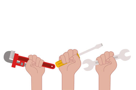 pattern of construction tools icon vector illustration designのイラスト素材