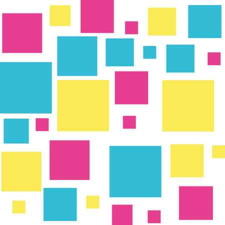 colorfull geometrics figures and lines ninetys pattern vector illustration design