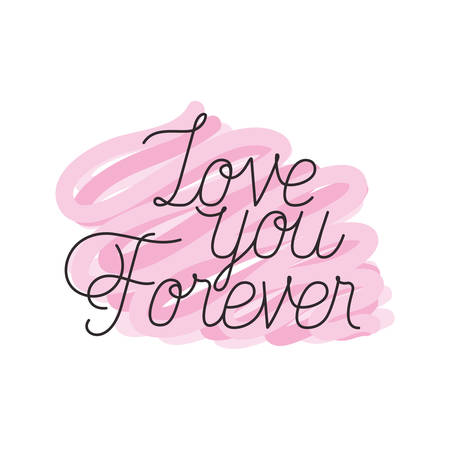 i love you mom label isolated icon vector illustration designのイラスト素材