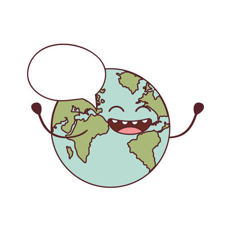 planet earth isolated icon vector illustration designのイラスト素材