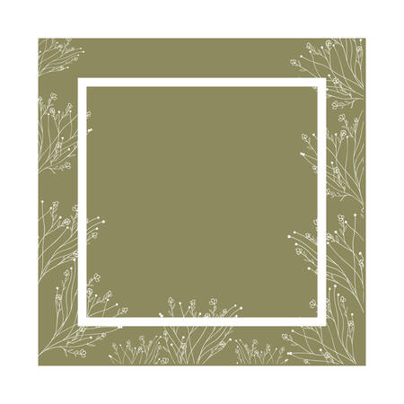 pattern plants and herbs isolated icon vector illustration desingのイラスト素材