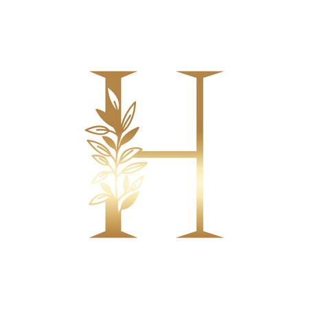 letter of the alphabet of golden color vector illustration designのイラスト素材