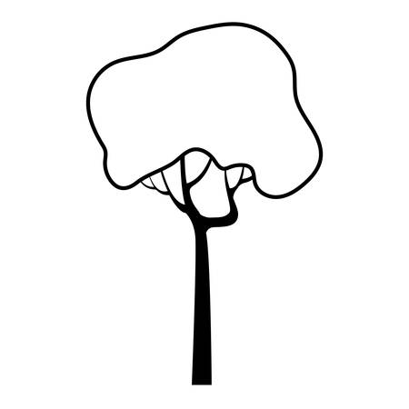 autumn plant seasonal isolated icon vector illustration designのイラスト素材