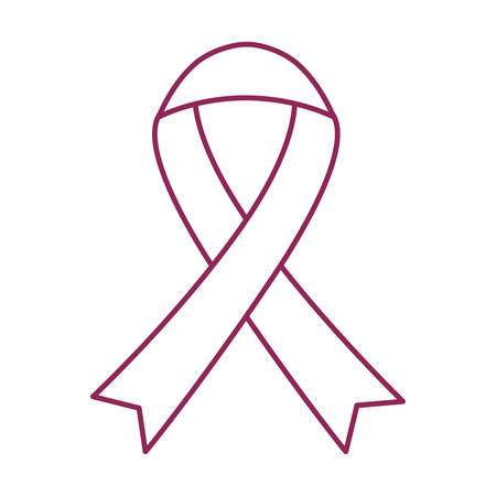 Breast Cancer Awareness ribbon campaign vector illustration designのイラスト素材