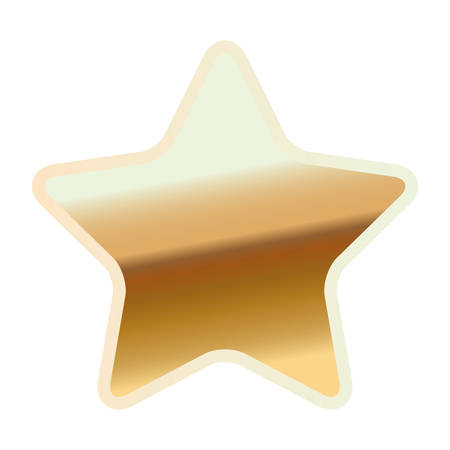 happy merry christmas golden star decoration vector illustration designのイラスト素材